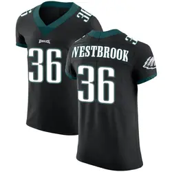 Nike Brian Westbrook Philadelphia Eagles Men's Elite Black Alternate Vapor Untouchable Jersey