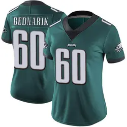 Nike Chuck Bednarik Philadelphia Eagles Women's Limited Green Midnight Team Color Vapor Untouchable Jersey