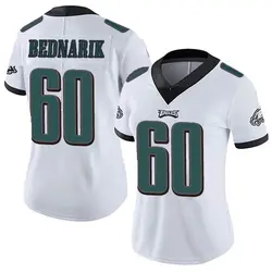Nike Chuck Bednarik Philadelphia Eagles Women's Limited White Vapor Untouchable Jersey