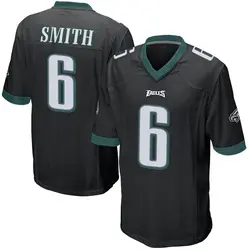 Nike DeVonta Smith Philadelphia Eagles Men's Game Black Alternate Jersey