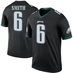 Nike DeVonta Smith Philadelphia Eagles Men's Legend Black Color Rush Jersey