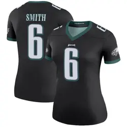 Nike DeVonta Smith Philadelphia Eagles Women's Legend Black Color Rush Jersey