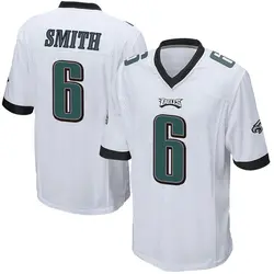 Nike DeVonta Smith Philadelphia Eagles Youth Game White Jersey
