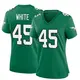 Nike Devin White Philadelphia Eagles Women's Game White Kelly Green Alternate Jersey