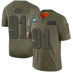 Nike Fletcher Cox Philadelphia Eagles Men's Limited Camo 2019 Salute to Service Jersey