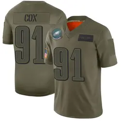 Nike Fletcher Cox Philadelphia Eagles Youth Limited Camo 2019 Salute to Service Jersey