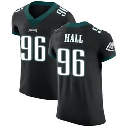 Gabe Hall Philadelphia Eagles Men's Elite Black Alternate Vapor Untouchable Jersey