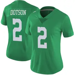 Nike Jahan Dotson Philadelphia Eagles Women's Limited Green Vapor Untouchable Jersey