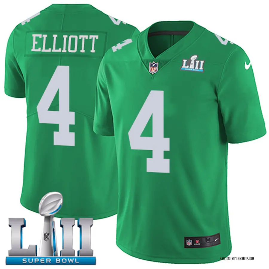 Nike Jake Elliott Philadelphia Eagles Youth Limited Green Color Rush