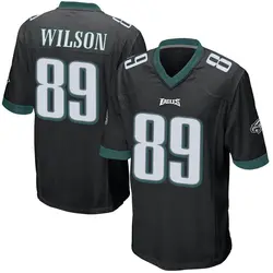Nike Johnny Wilson Philadelphia Eagles Men's Game Black Alternate Jersey
