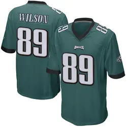 Nike Johnny Wilson Philadelphia Eagles Men's Game Green Team Color Jersey