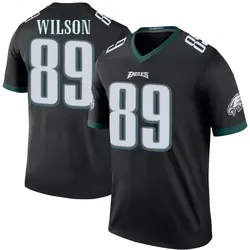 Nike Johnny Wilson Philadelphia Eagles Men's Legend Black Color Rush Jersey