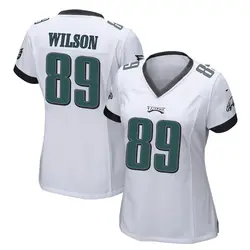 Nike Johnny Wilson Philadelphia Eagles Women's Game White Jersey
