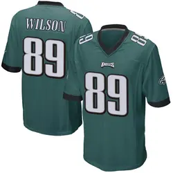 Nike Johnny Wilson Philadelphia Eagles Youth Game Green Team Color Jersey