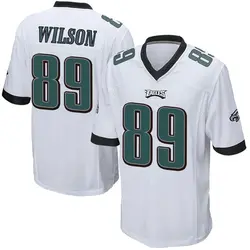 Nike Johnny Wilson Philadelphia Eagles Youth Game White Jersey