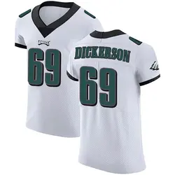 Nike Landon Dickerson Philadelphia Eagles Men's Elite White Vapor Untouchable Jersey
