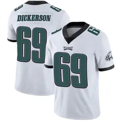 Nike Landon Dickerson Philadelphia Eagles Men's Limited White Vapor Untouchable Jersey