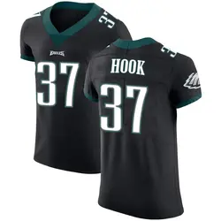 Maxen Hook Philadelphia Eagles Men's Elite Black Alternate Vapor Untouchable Jersey