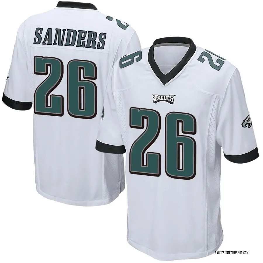 white miles sanders jersey