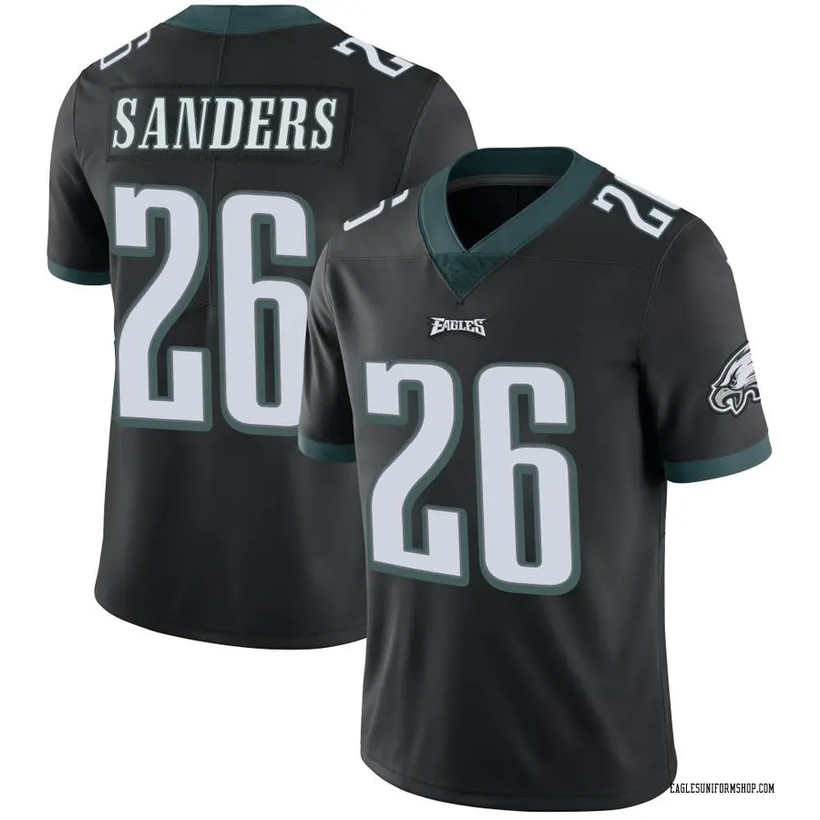 Nike Miles Sanders Philadelphia Eagles Men's Limited Black Alternate
