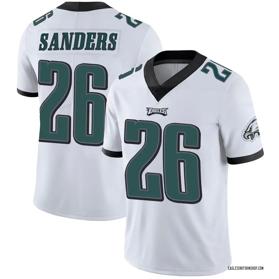 Nike Miles Sanders Philadelphia Eagles Men's Limited White 