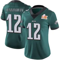 Nike Randall Cunningham Philadelphia Eagles Women's Limited Green Midnight Team Color Vapor Untouchable Super Bowl LIX Jersey