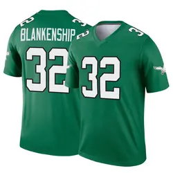 Nike Reed Blankenship Philadelphia Eagles Men's Legend Green Kelly Alternate Jersey