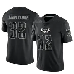 Nike Reed Blankenship Philadelphia Eagles Men's Limited Black Reflective Jersey