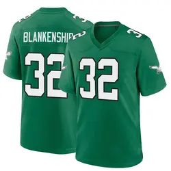 Nike Reed Blankenship Philadelphia Eagles Youth Game Green Kelly Alternate Jersey
