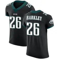 Nike Saquon Barkley Philadelphia Eagles Men's Elite Black Alternate Vapor Untouchable Jersey