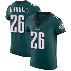 Nike Saquon Barkley Philadelphia Eagles Men's Elite Green Midnight Team Color Vapor Untouchable Jersey