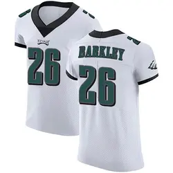 Nike Saquon Barkley Philadelphia Eagles Men's Elite White Vapor Untouchable Jersey