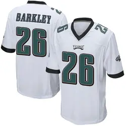 Nike Saquon Barkley Philadelphia Eagles Men's Game White Jersey