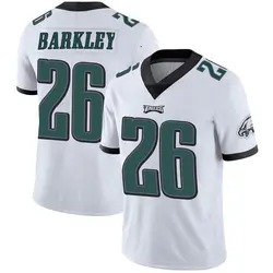 Nike Saquon Barkley Philadelphia Eagles Youth Limited White Vapor Untouchable Jersey