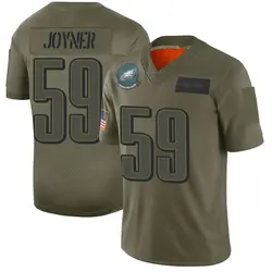 Nike Seth Joyner Philadelphia Eagles Men's Limited Camo 2019 Salute to Service Jersey