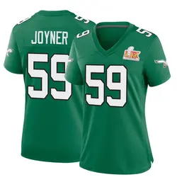 Nike Seth Joyner Philadelphia Eagles Women's Game Green Kelly Alternate Super Bowl LIX Jersey