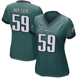 Nike Seth Joyner Philadelphia Eagles Women's Game Green Team Color Jersey