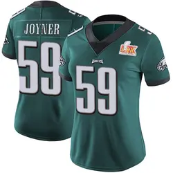 Nike Seth Joyner Philadelphia Eagles Women's Limited Green Midnight Team Color Vapor Untouchable Super Bowl LIX Jersey