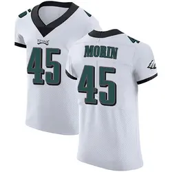 Taylor Morin Philadelphia Eagles Men's Elite White Vapor Untouchable Jersey