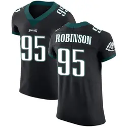 Ty Robinson Philadelphia Eagles Men's Elite Black Alternate Vapor Untouchable Jersey
