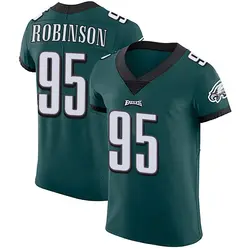 Ty Robinson Philadelphia Eagles Men's Elite Green Midnight Team Color Vapor Untouchable Jersey