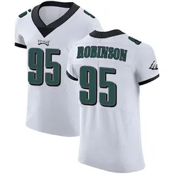 Ty Robinson Philadelphia Eagles Men's Elite White Vapor Untouchable Jersey
